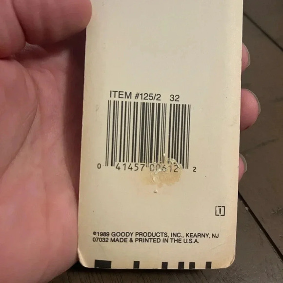 Goody Unbreakable Dressing Combs New Made In USA VINTAGE 1989 Set Of 2 - Picture 6 of 6